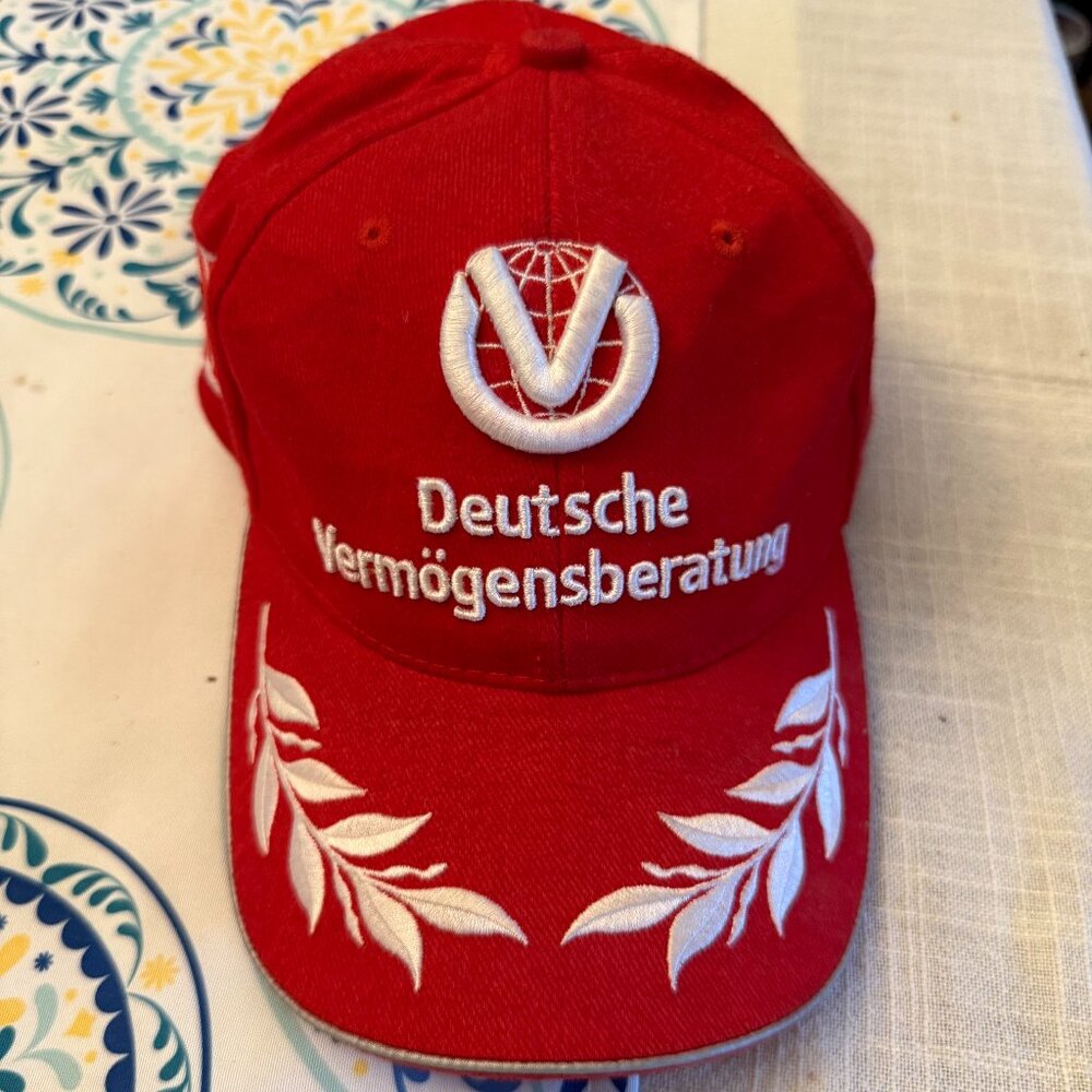 Michael Schumacher F1 World Champion 2000 Ferrari Formula 1 One Vintage Hat Cap